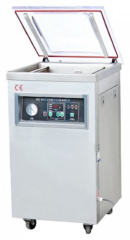 Фото упаковщик вакуумный hualian dz-400/2f (нерж. сталь)