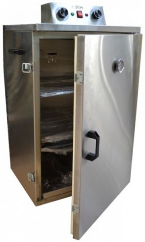 Коптильный шкаф КШ-4 (горячее копчение, 4 уровня)