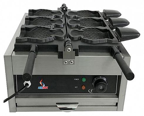 Вафельница AIRHOT рыбки WBF-3 тайяки