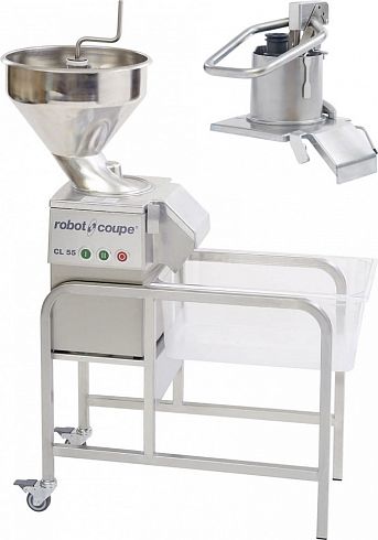 овощерезка robot-coupe cl55 2 воронки (без дисков, 220в) 2244